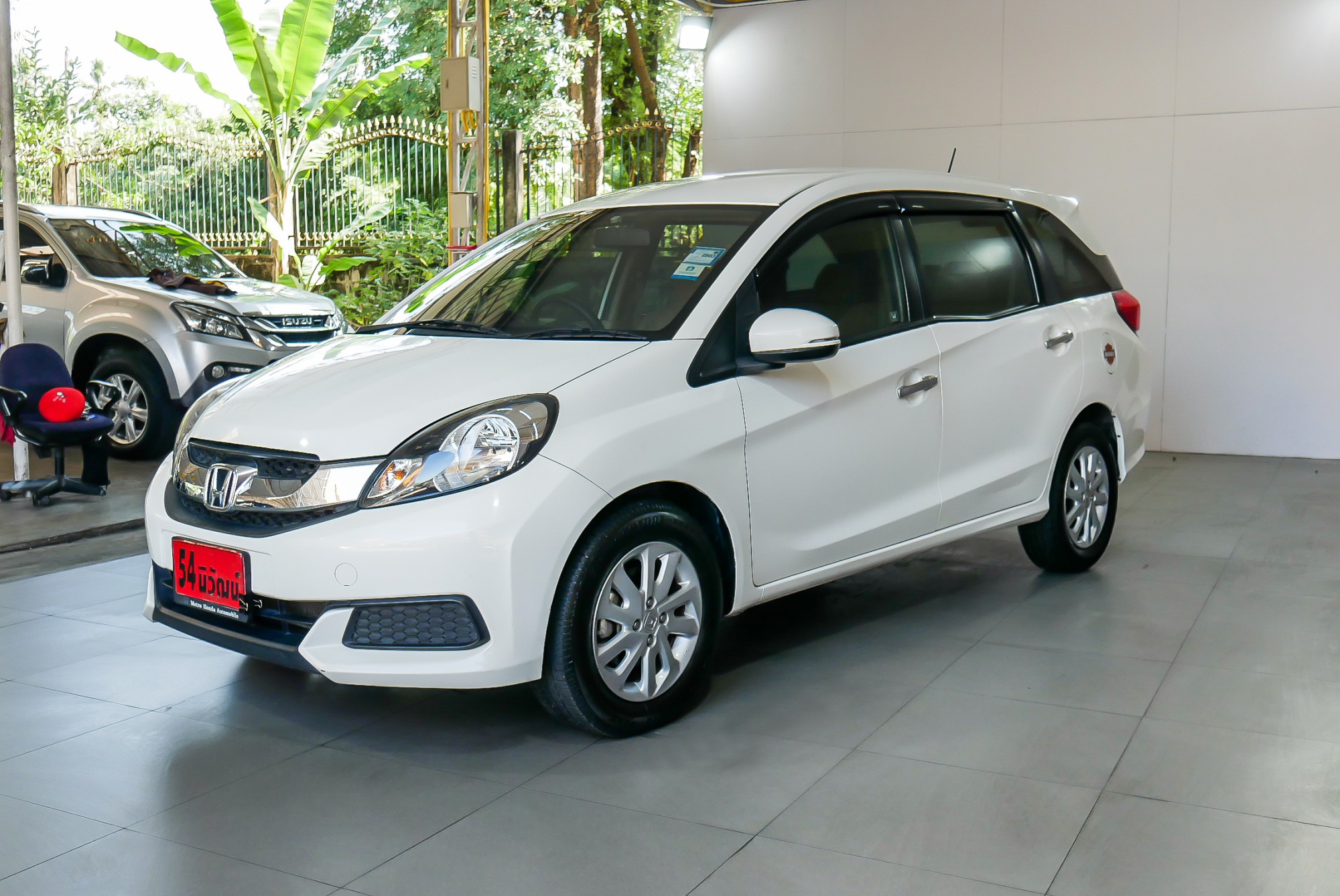 Honda Mobilio ปี 2015 สีขาว