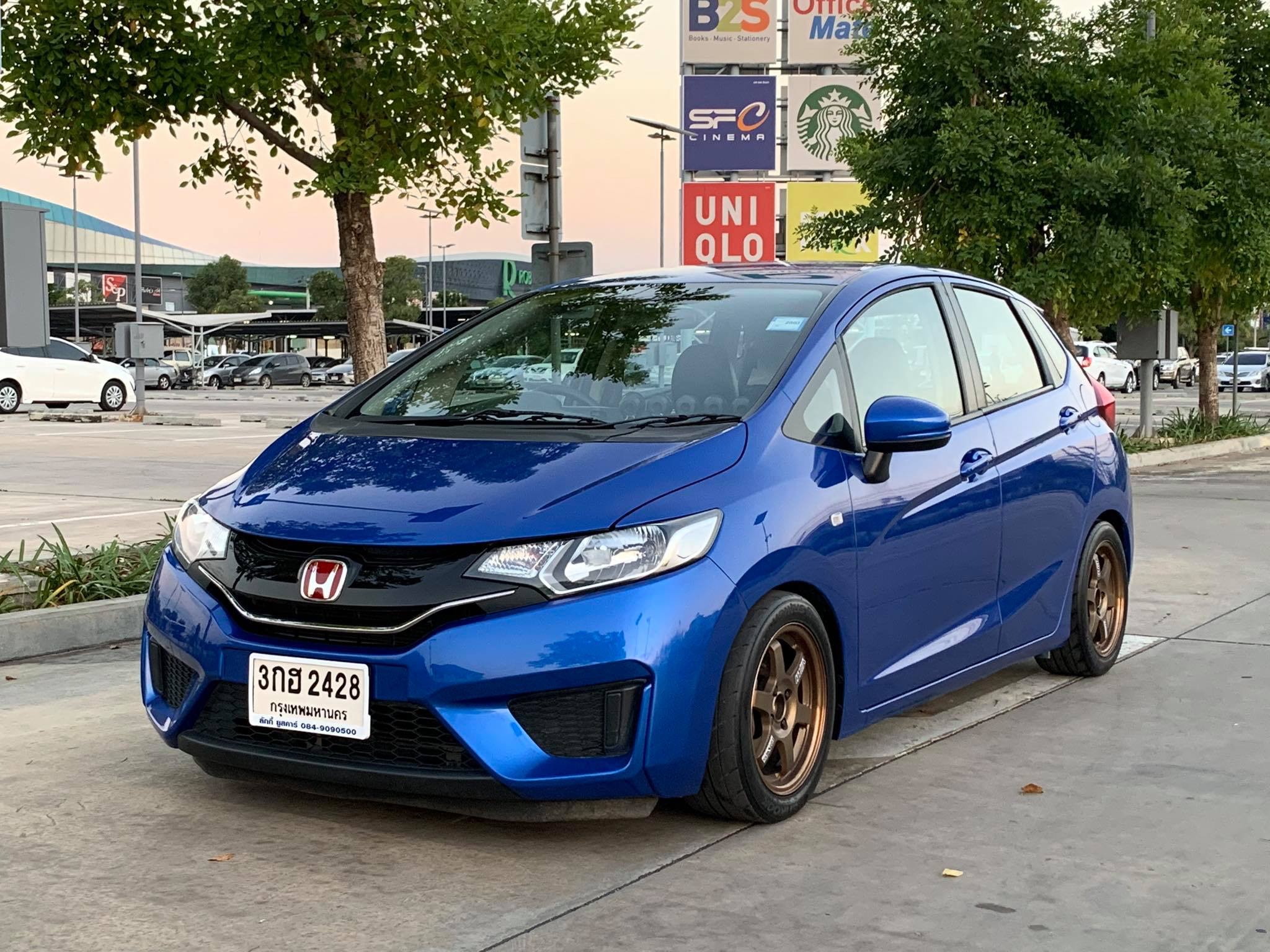 Honda Jazz GK ปี 2015 สีน้ำเงิน