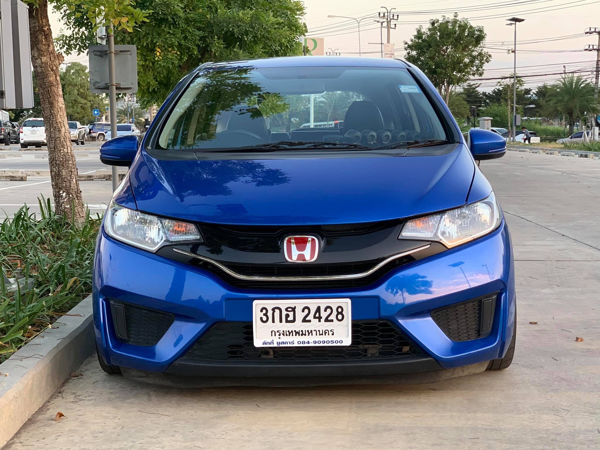 Honda Jazz GK ปี 2015 สีน้ำเงิน