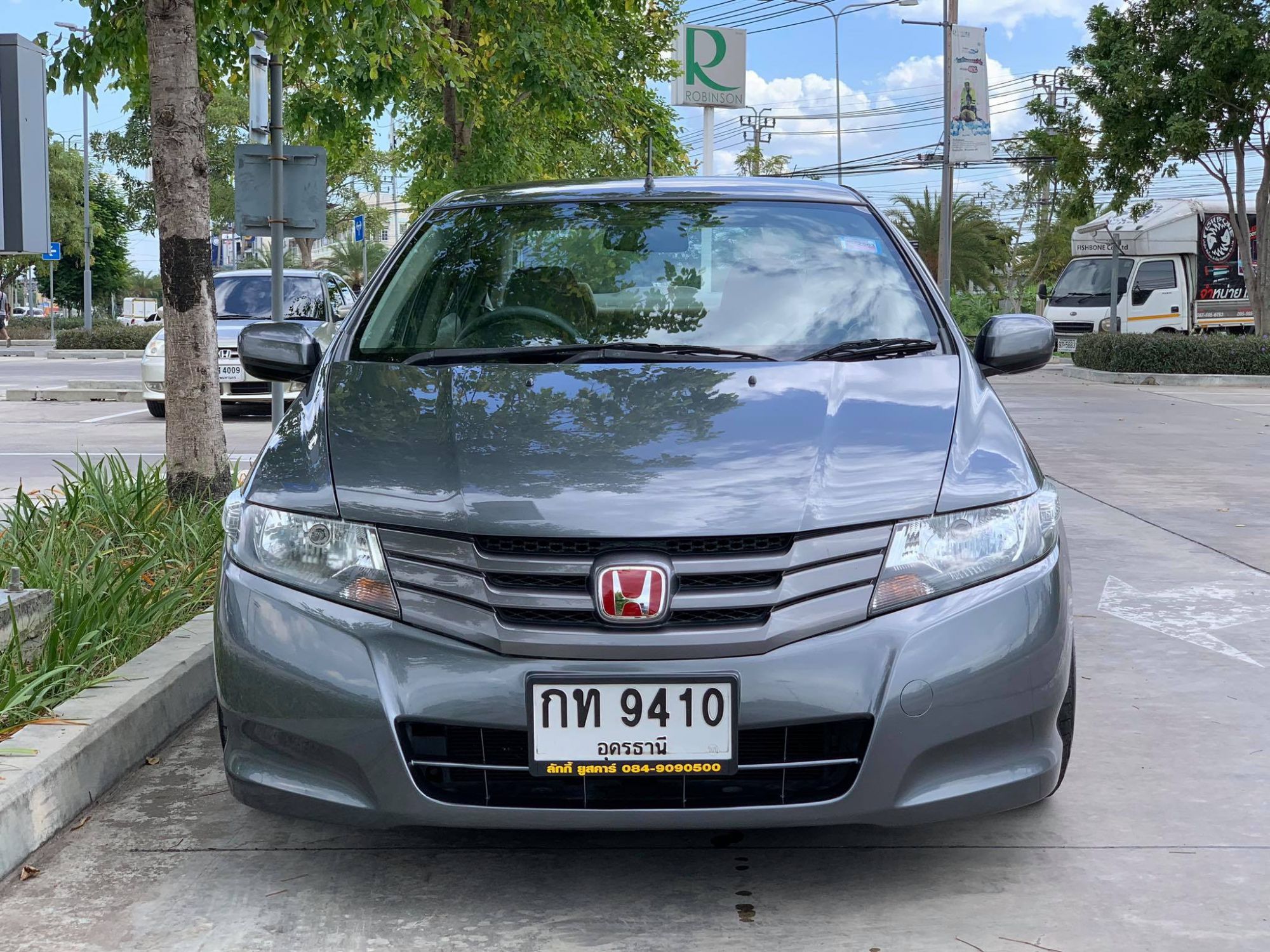 Honda City ปี 2010 สีเทา