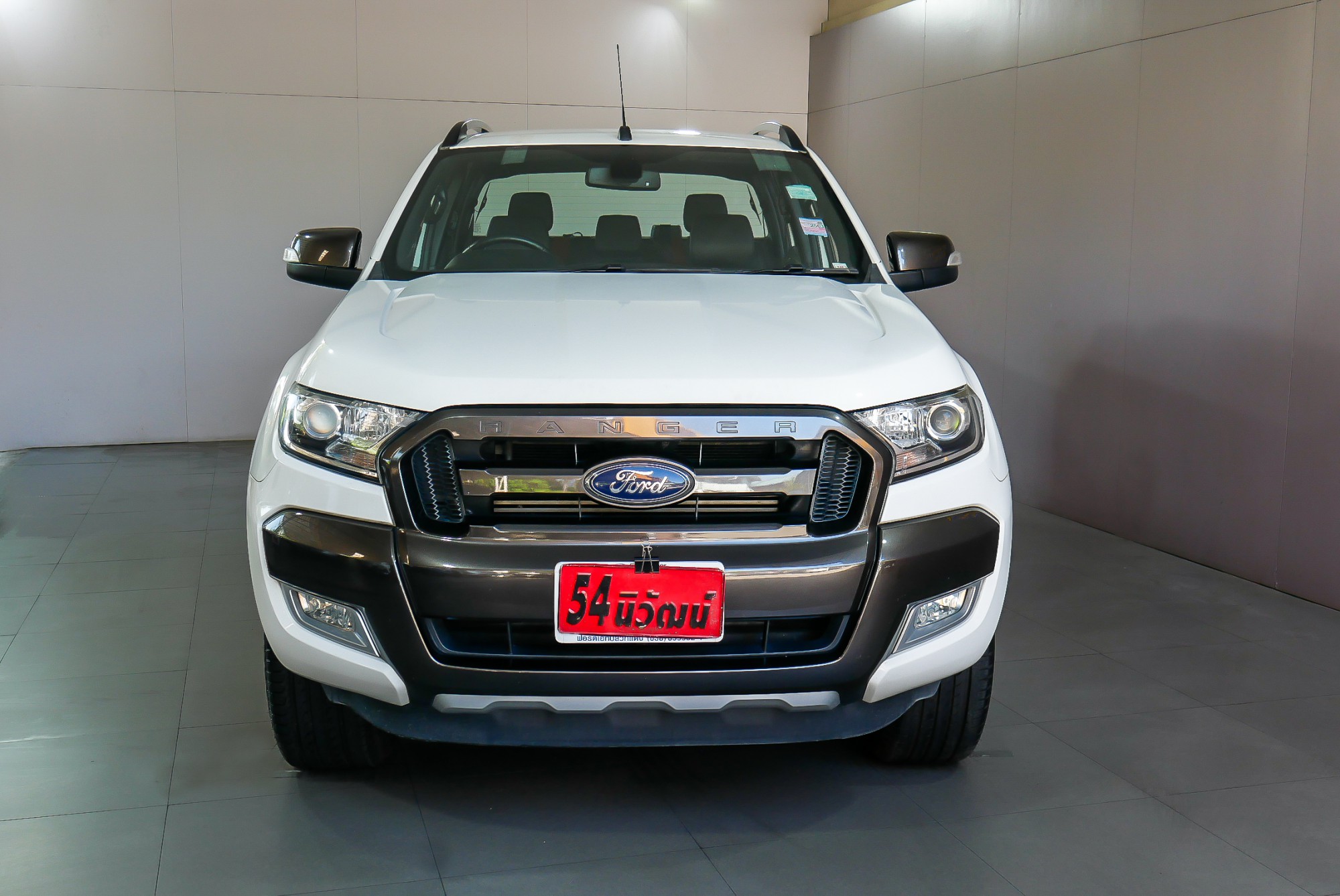 FORD RANGER DOUBLECAB 2.2 WILDTACK HI-RIDER MNC AT ปี 2016 สีขาว