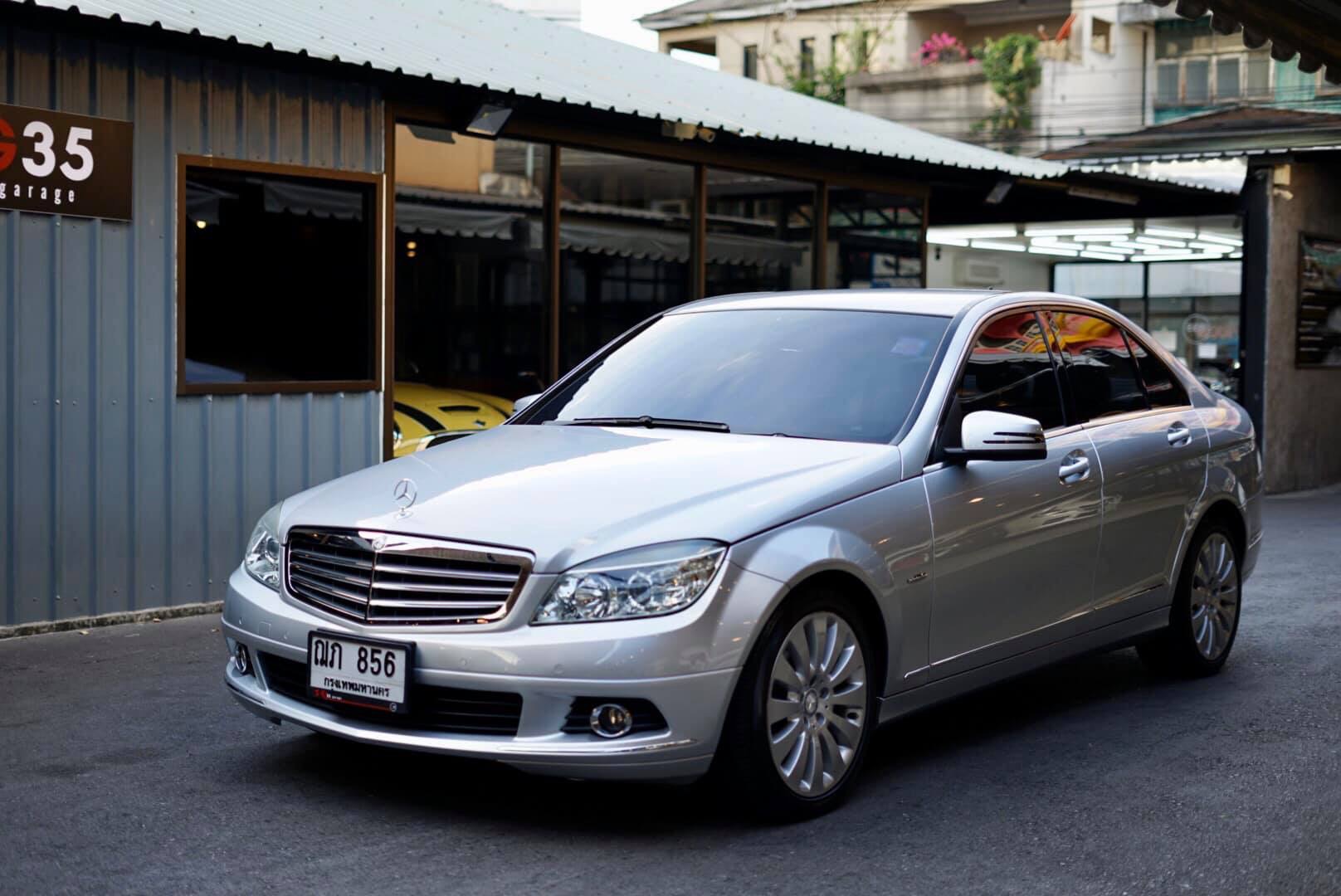 Mercedes-Benz C-Class W204 C200 ปี 2009 สีเงิน