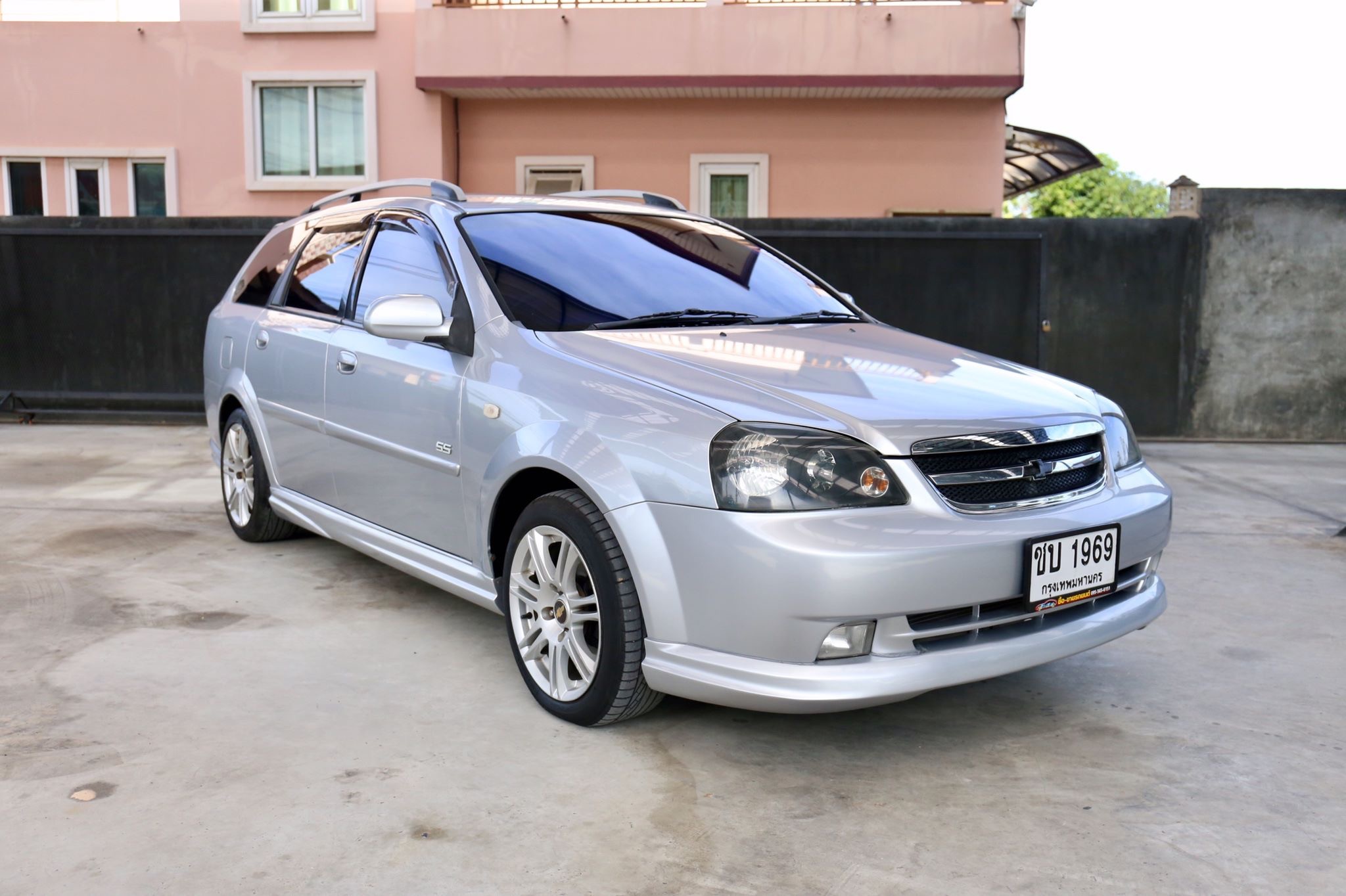 Chevrolet Optra ปี 2007 สีเงิน