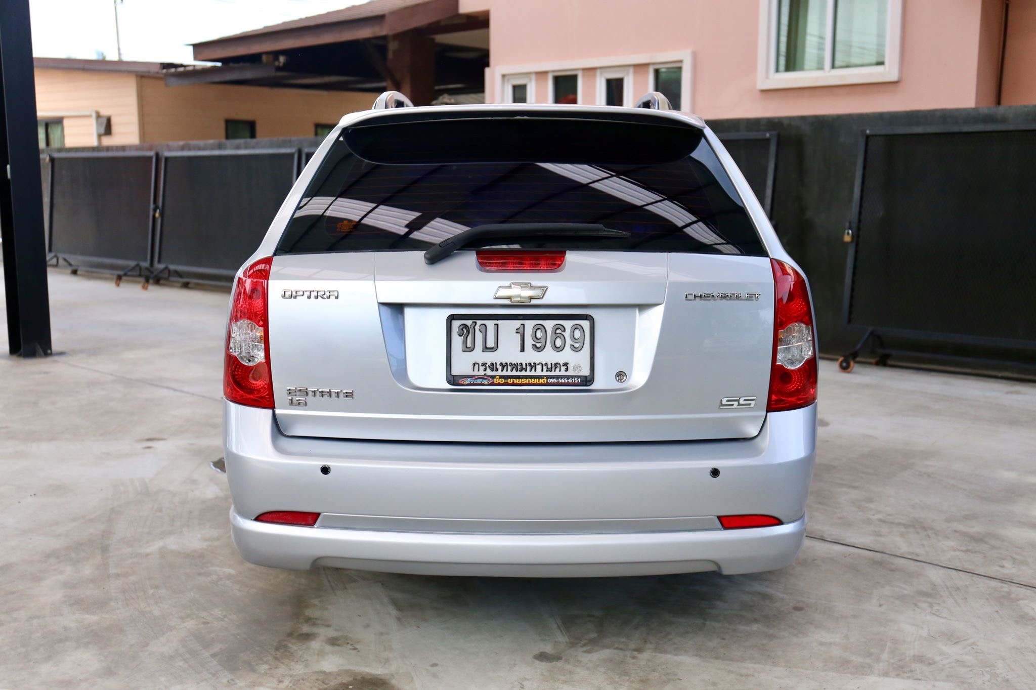 Chevrolet Optra ปี 2007 สีเงิน