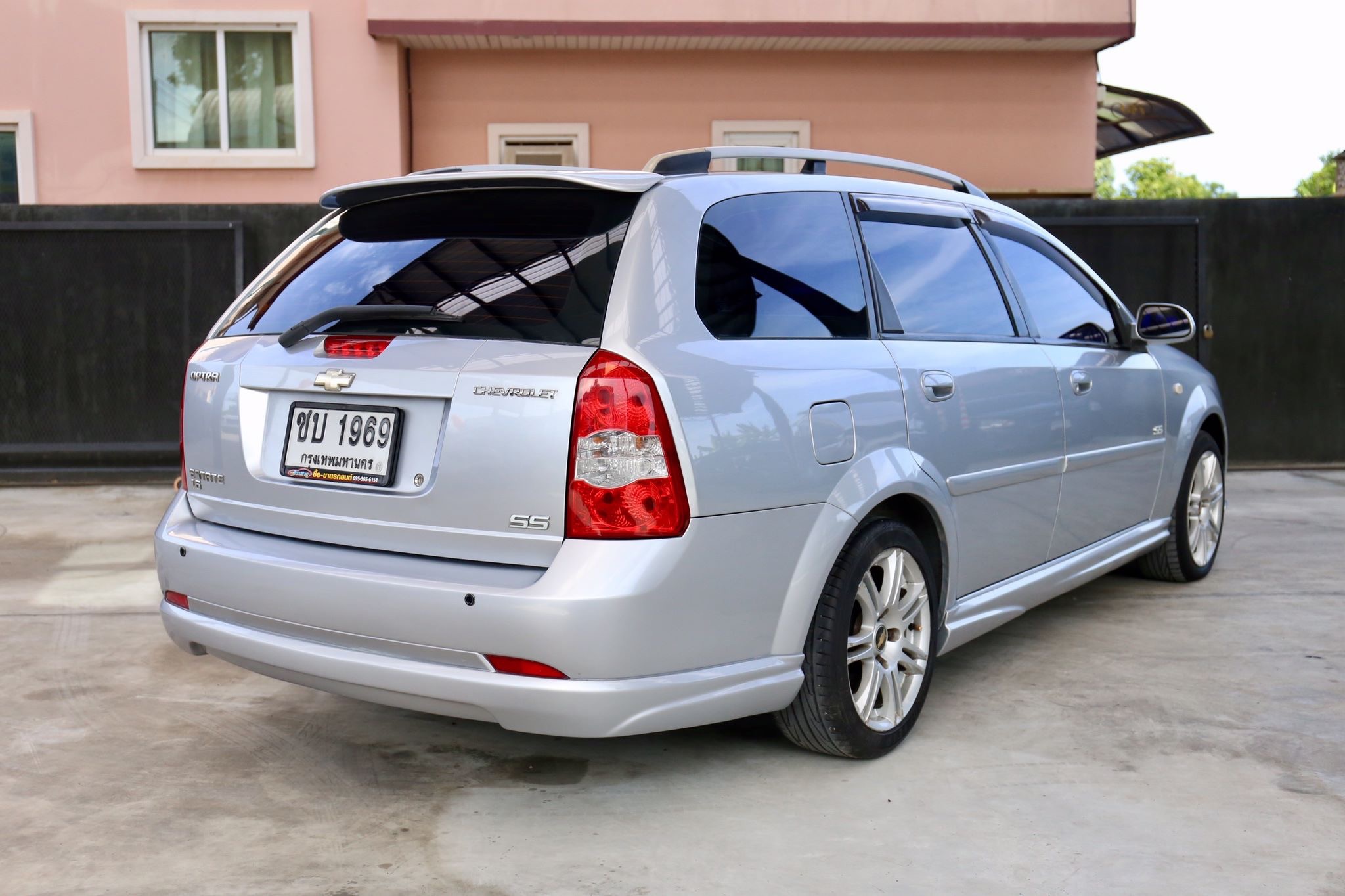 Chevrolet Optra ปี 2007 สีเงิน