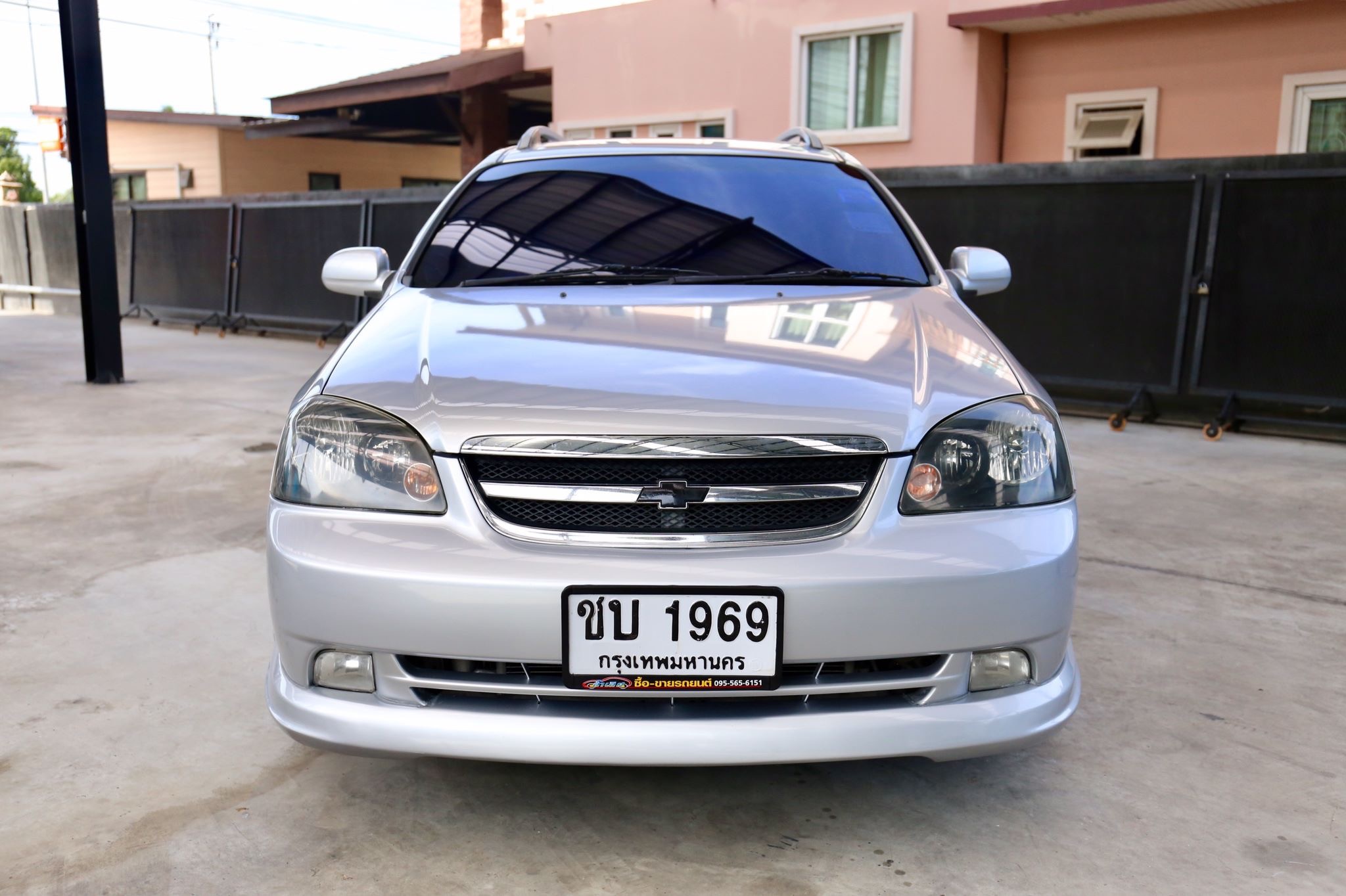 Chevrolet Optra ปี 2007 สีเงิน