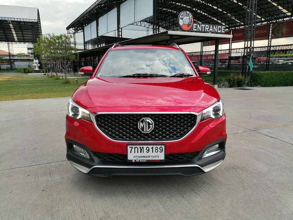 MG ZS ปี 2018 สีแดง