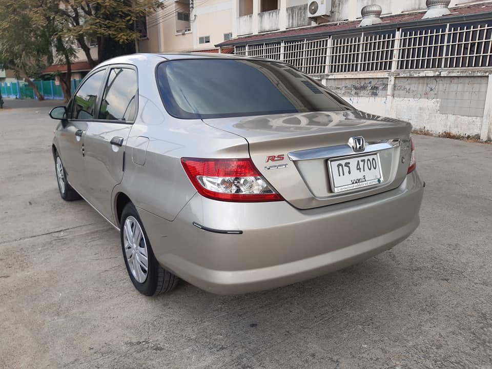 Honda City ZX ปี 2004 สีเงิน