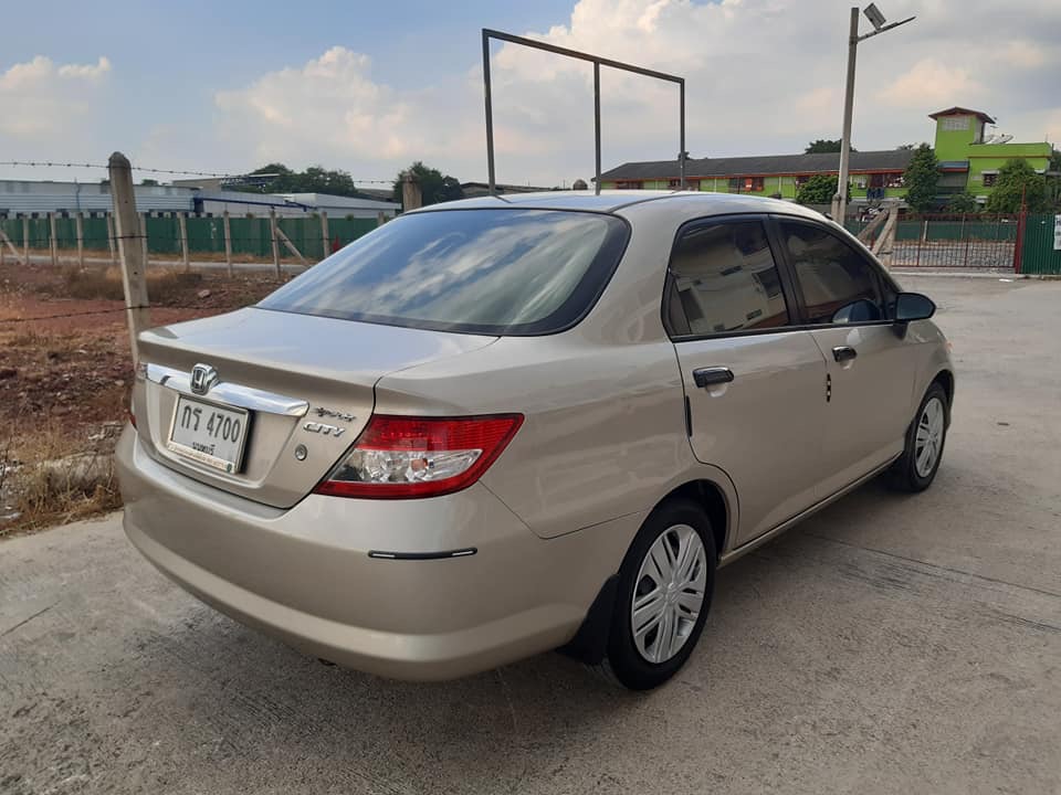 Honda City ZX ปี 2004 สีเงิน