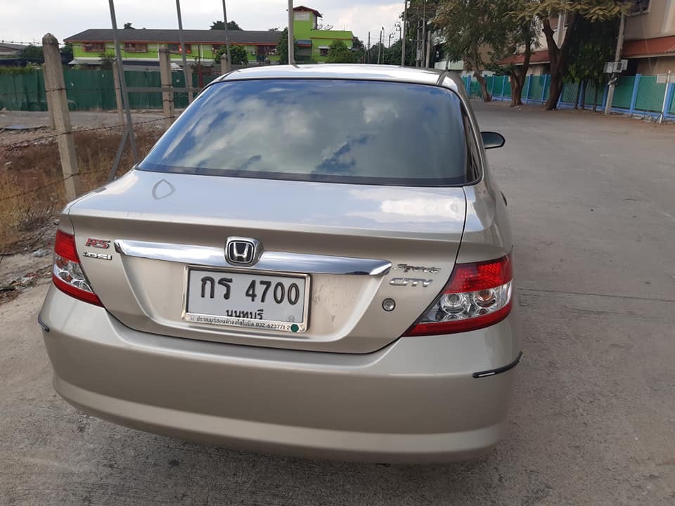 Honda City ZX ปี 2004 สีเงิน