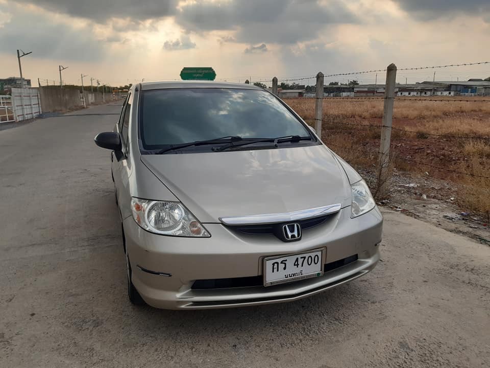 Honda City ZX ปี 2004 สีเงิน