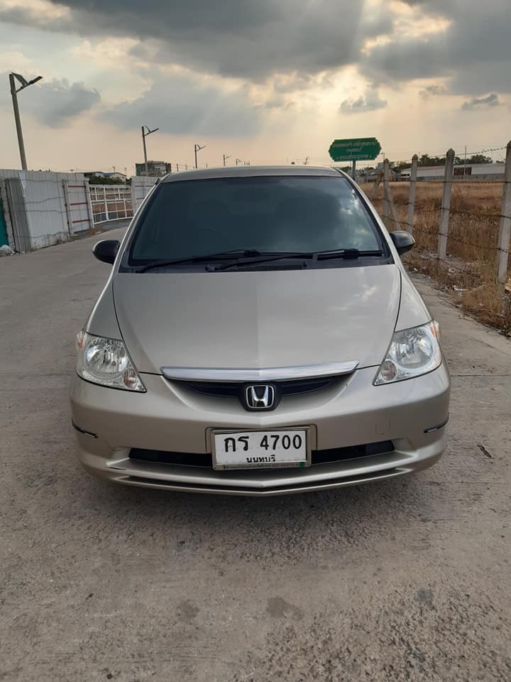 Honda City ZX ปี 2004 สีเงิน