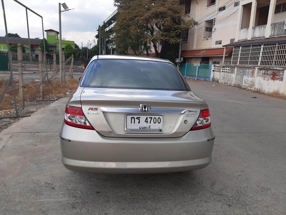 Honda City ZX ปี 2004 สีเงิน