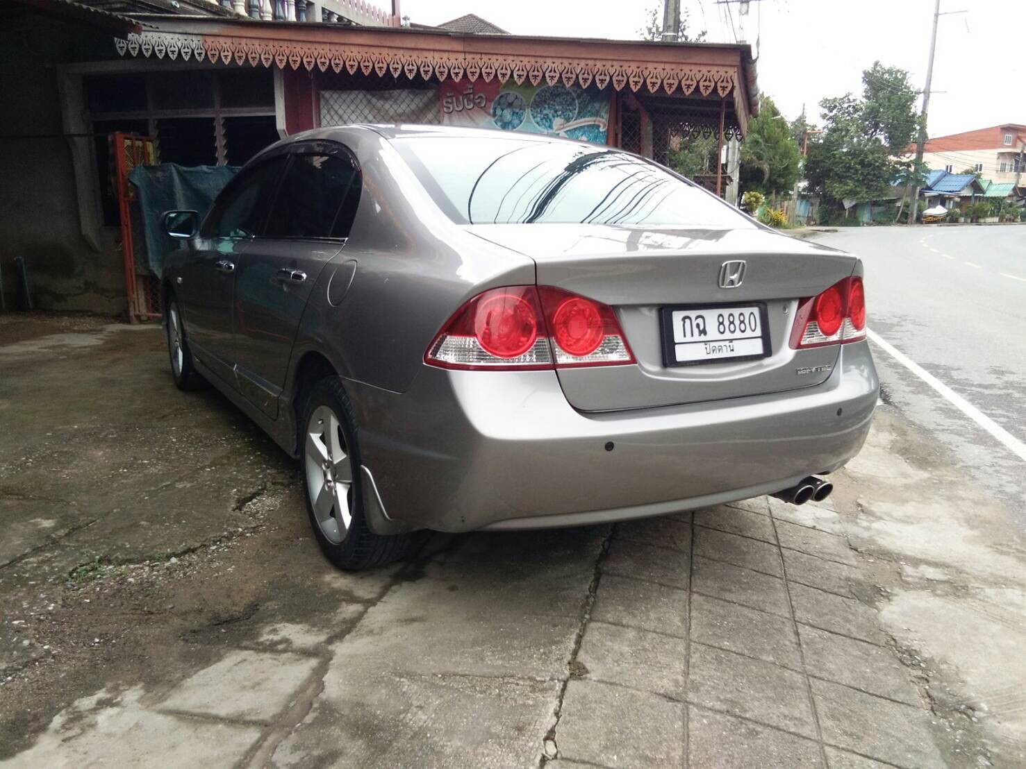 Honda Civic FD ปี 2006 สีเทา