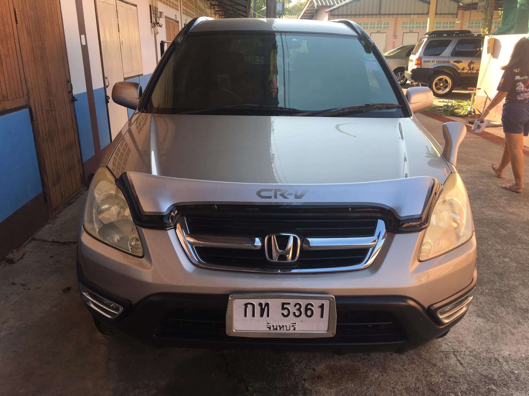 Honda CR-V ปี 2003 สีเงิน