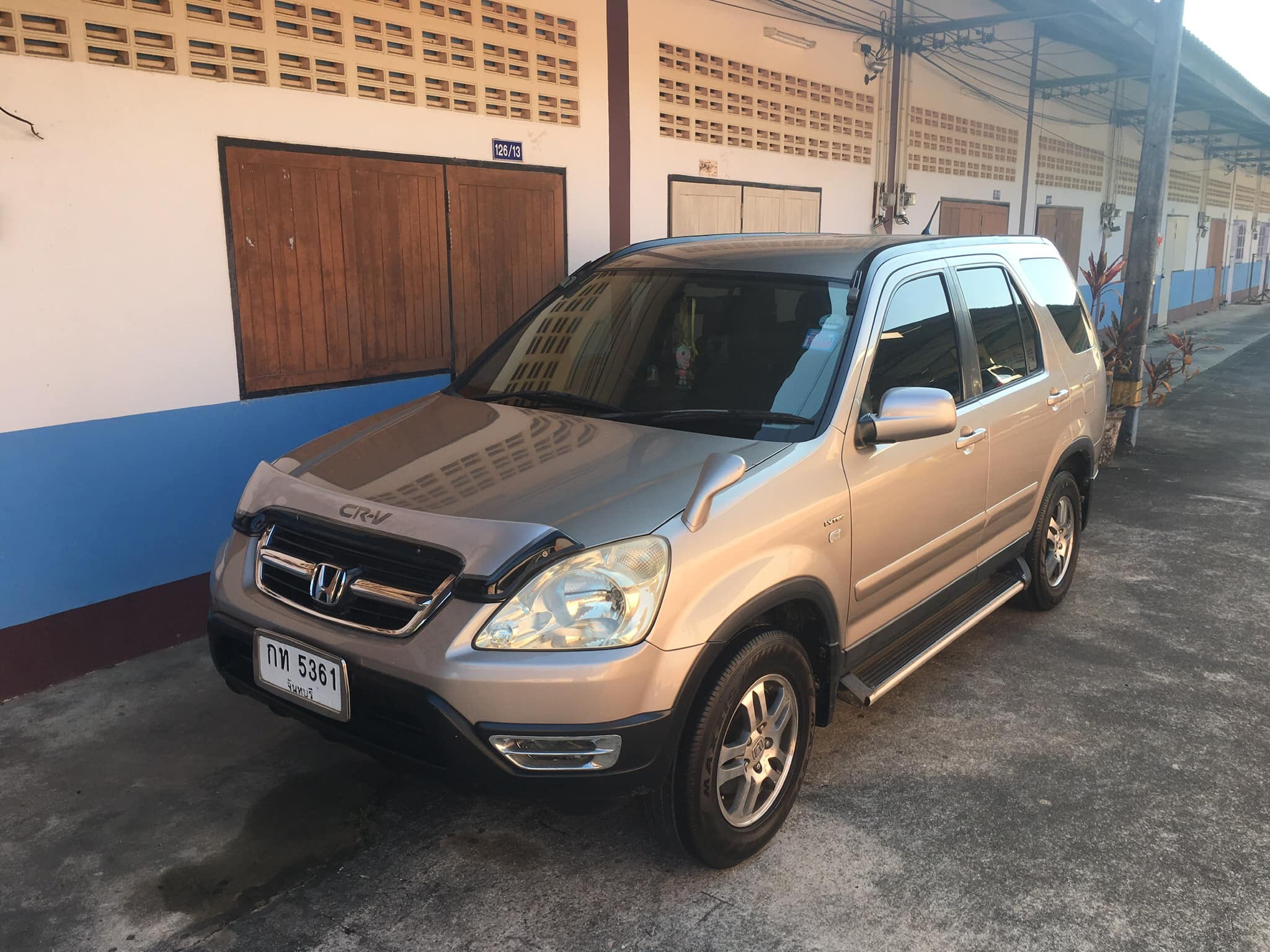 Honda CR-V ปี 2003 สีเงิน