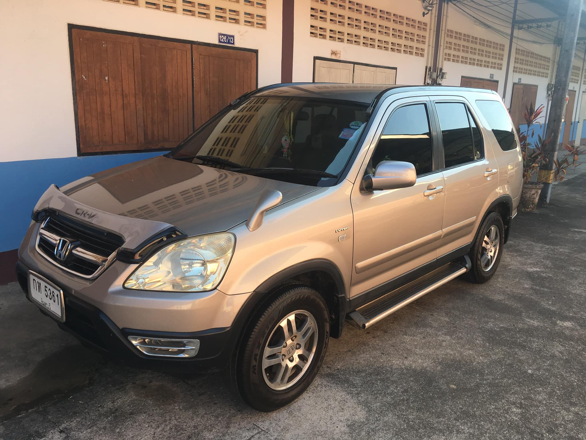 Honda CR-V ปี 2003 สีเงิน