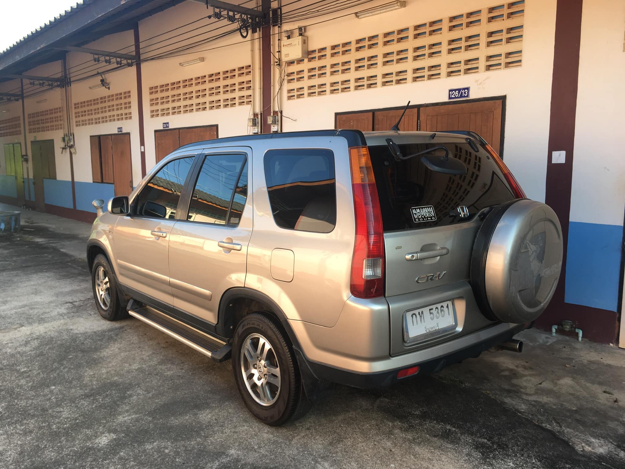 Honda CR-V ปี 2003 สีเงิน