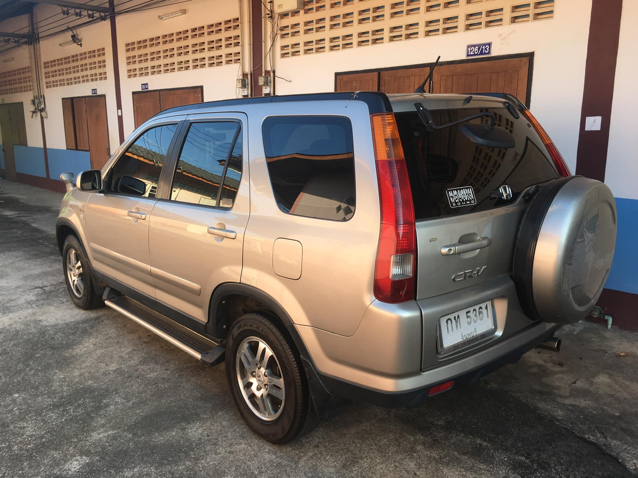 Honda CR-V ปี 2003 สีเงิน