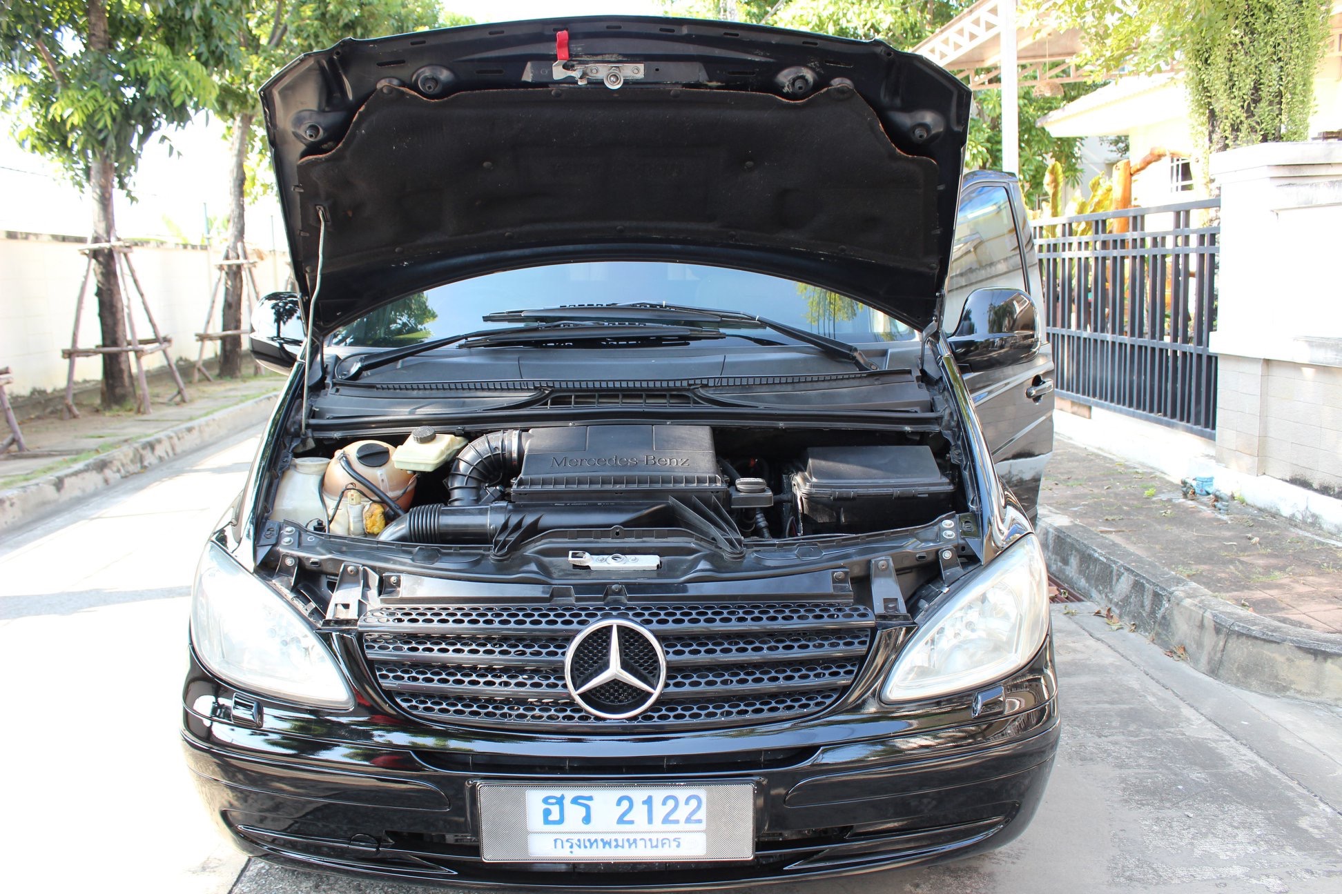 Mercedes-Benz V-Class W639 ปี 2008 สีดำ