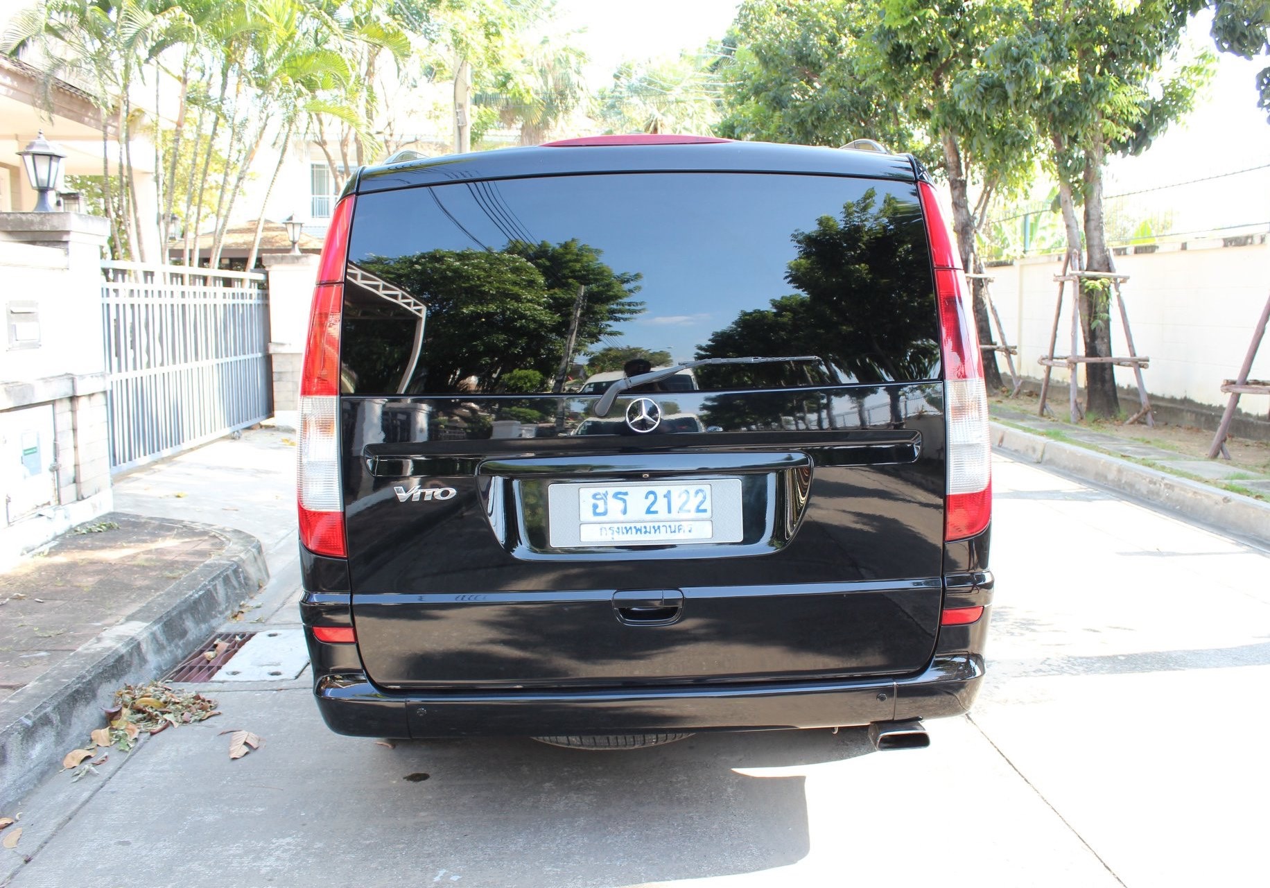 Mercedes-Benz V-Class W639 ปี 2008 สีดำ