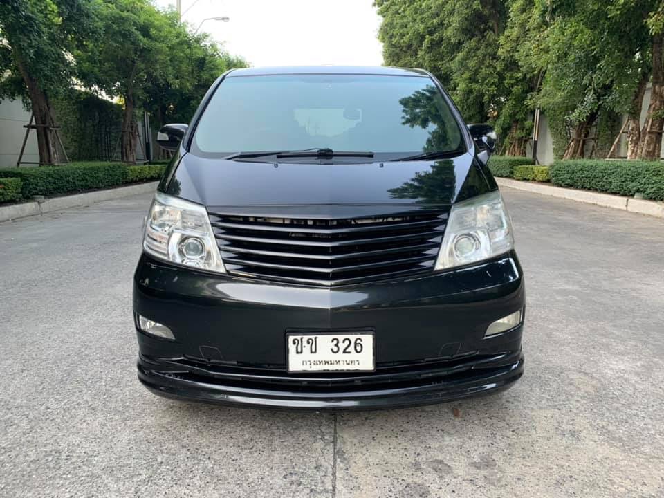 Toyota Alphard ปี 2007 สีดำ