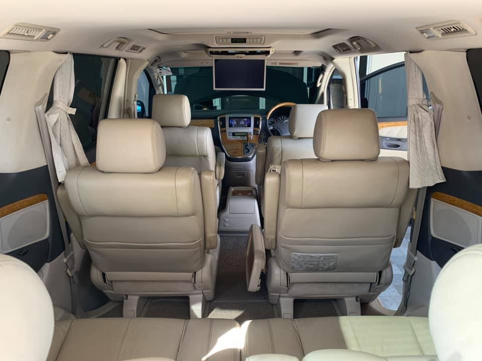 Toyota Alphard ปี 2007 สีดำ