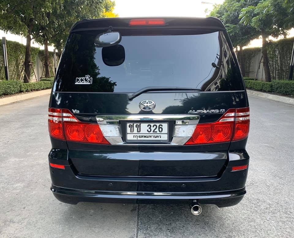 Toyota Alphard ปี 2007 สีดำ