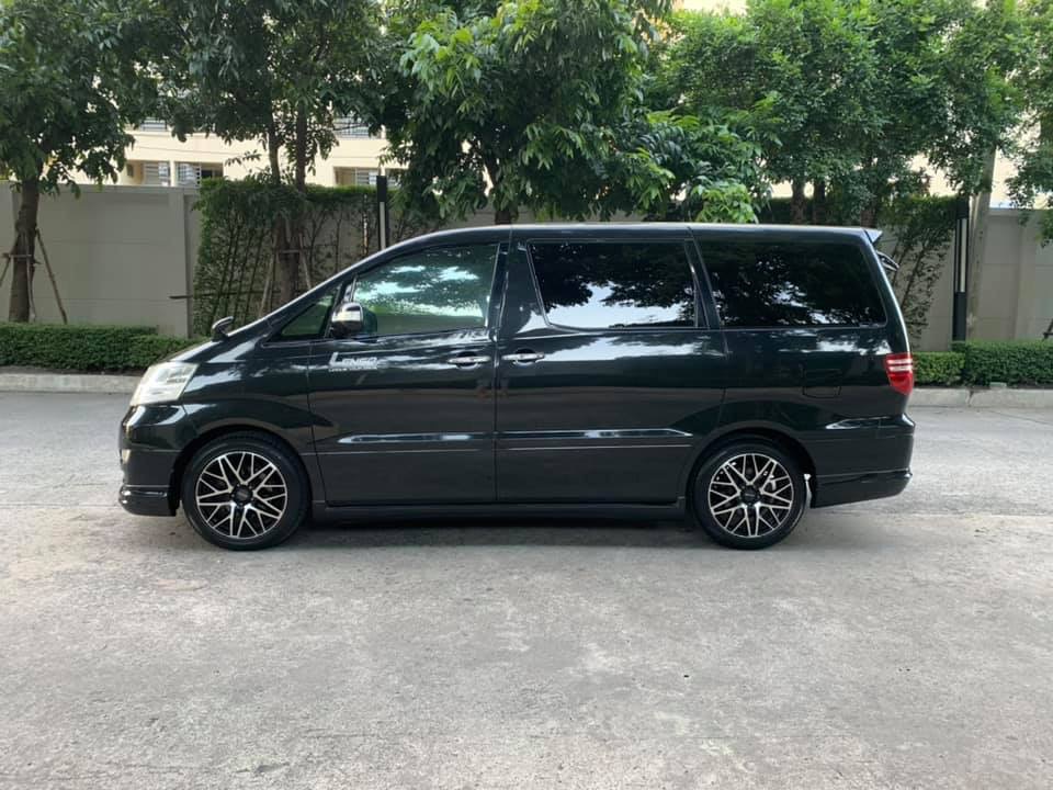 Toyota Alphard ปี 2007 สีดำ