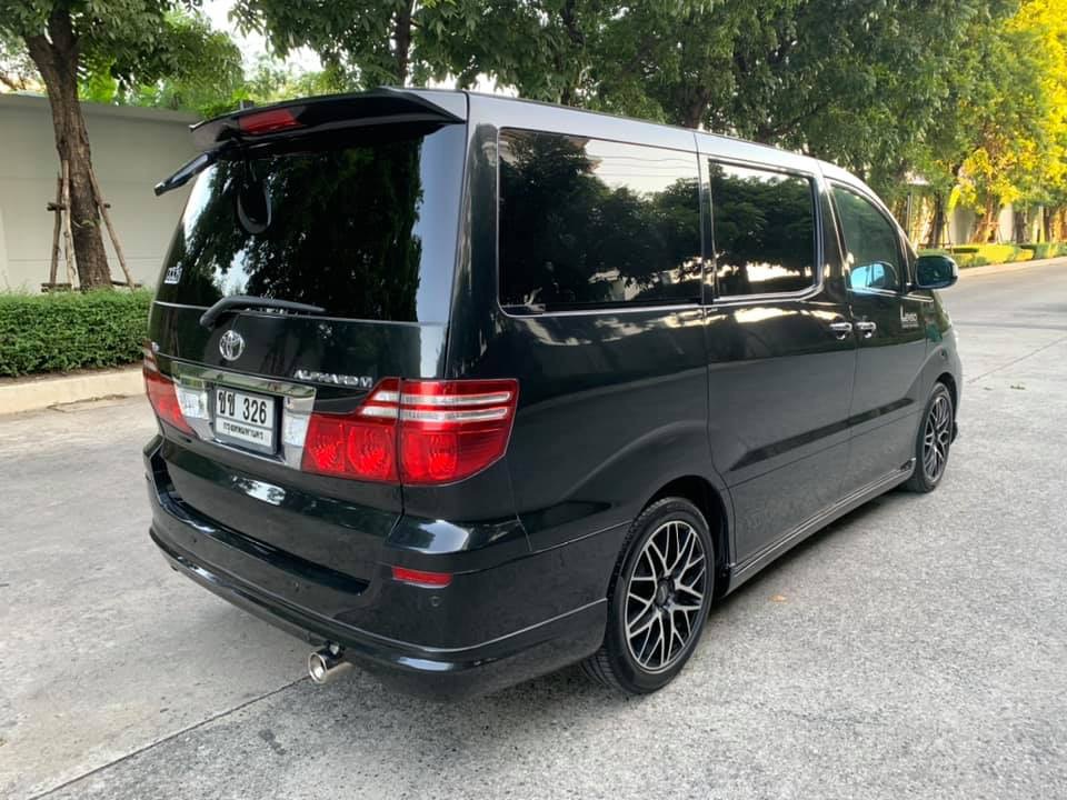 Toyota Alphard ปี 2007 สีดำ