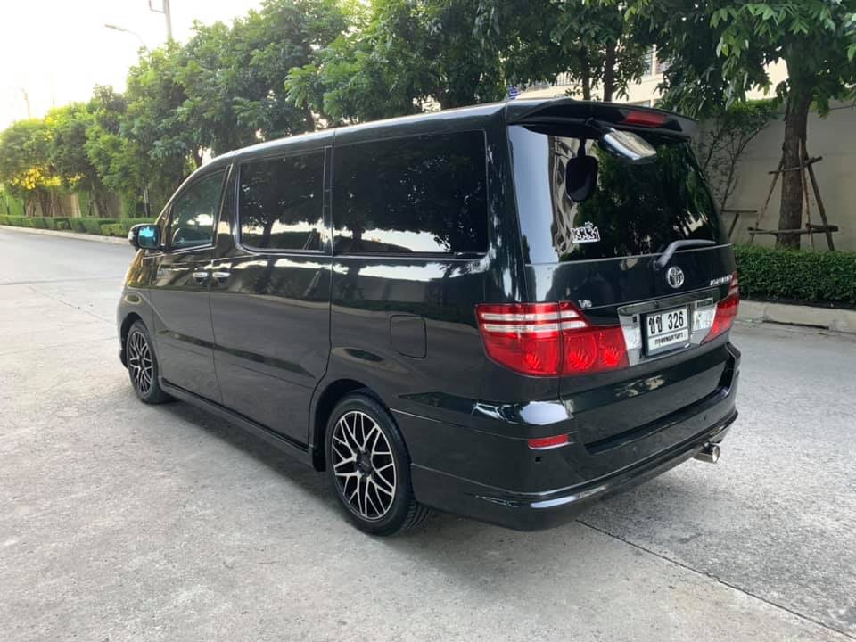 Toyota Alphard ปี 2007 สีดำ