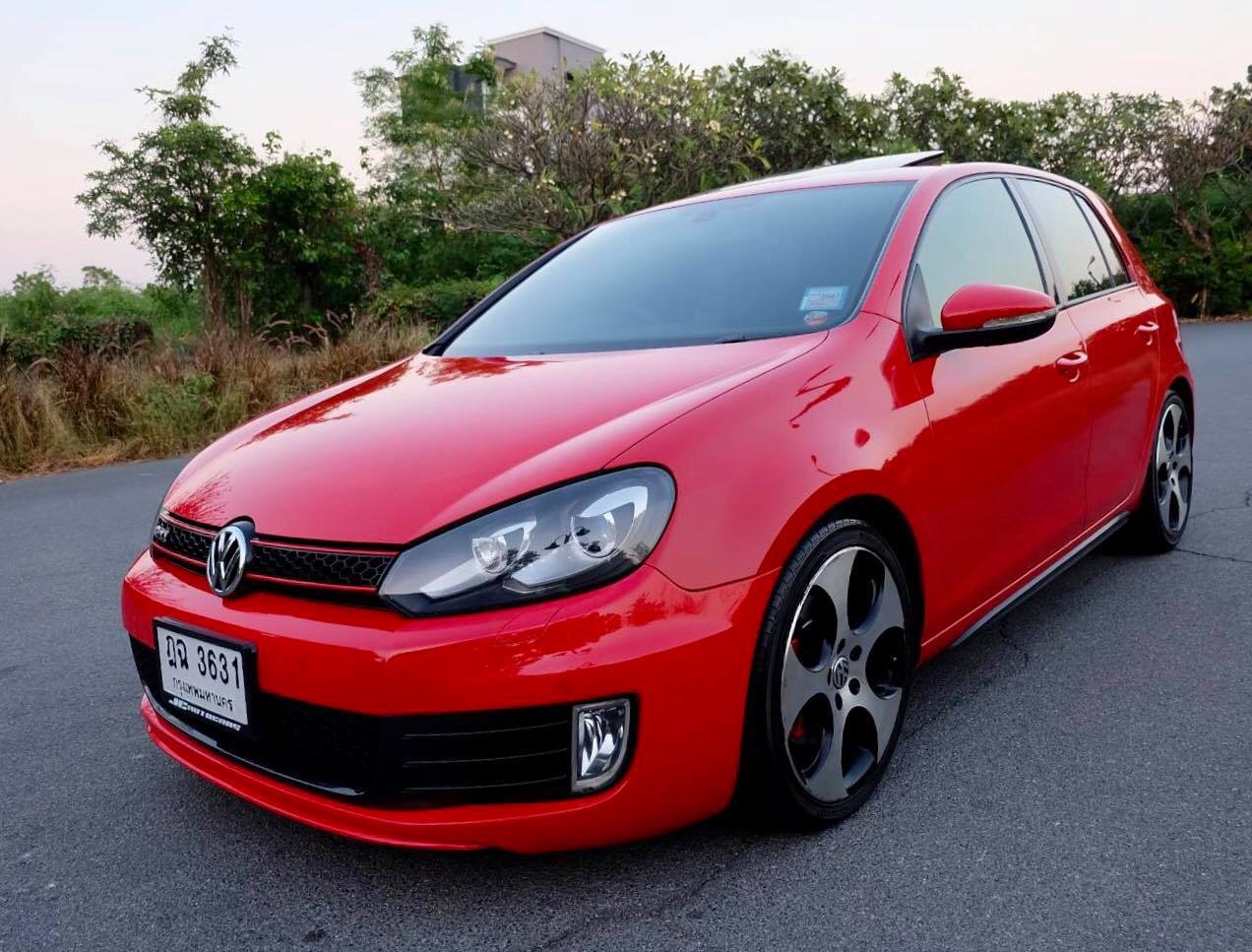 Volkswagen Golf MK6 ปี 2010 สีแดง