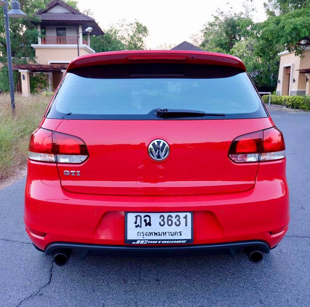 Volkswagen Golf MK6 ปี 2010 สีแดง