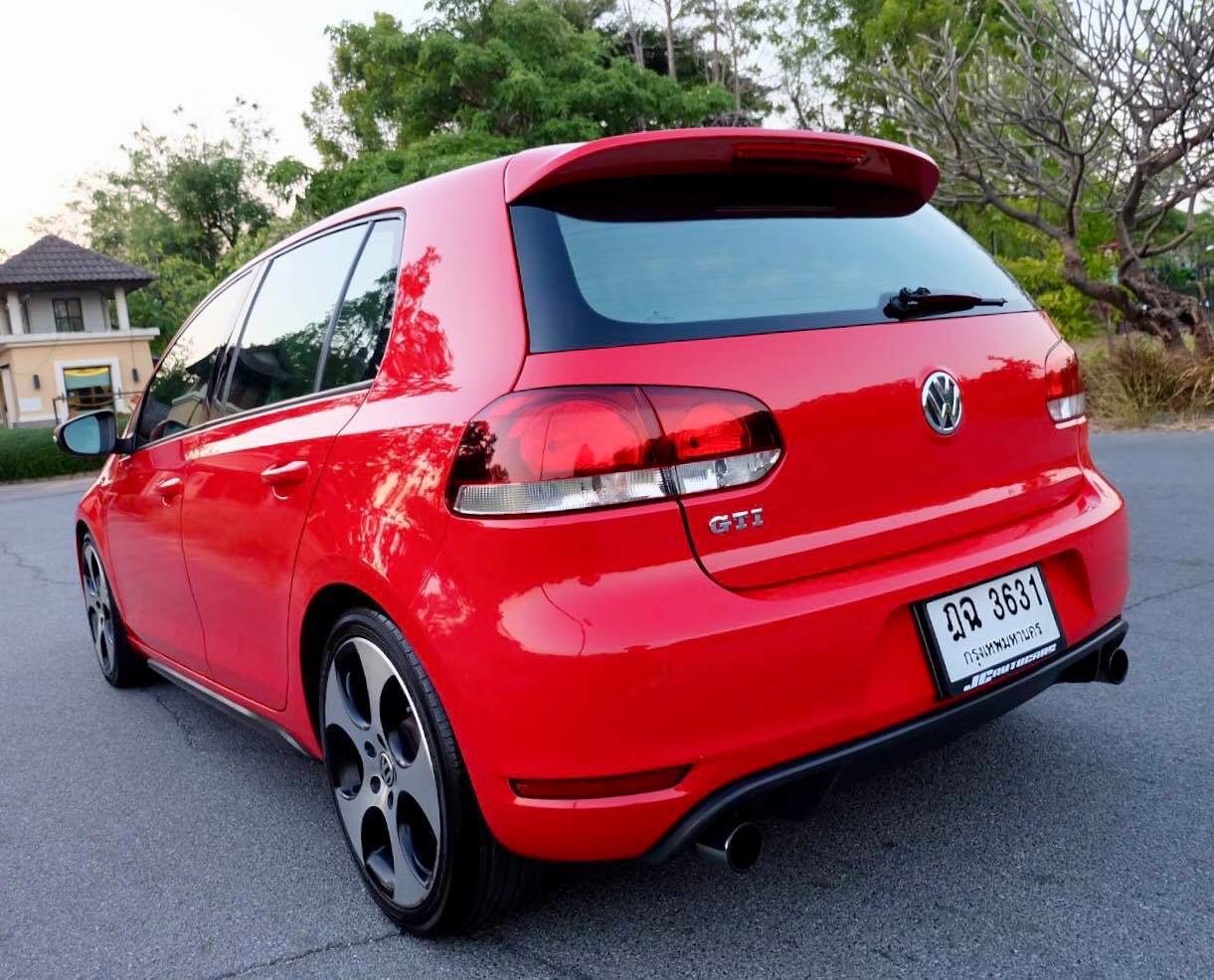 Volkswagen Golf MK6 ปี 2010 สีแดง