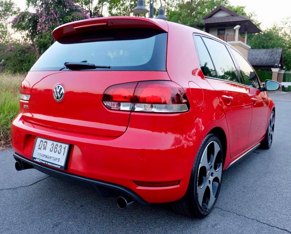 Volkswagen Golf MK6 ปี 2010 สีแดง