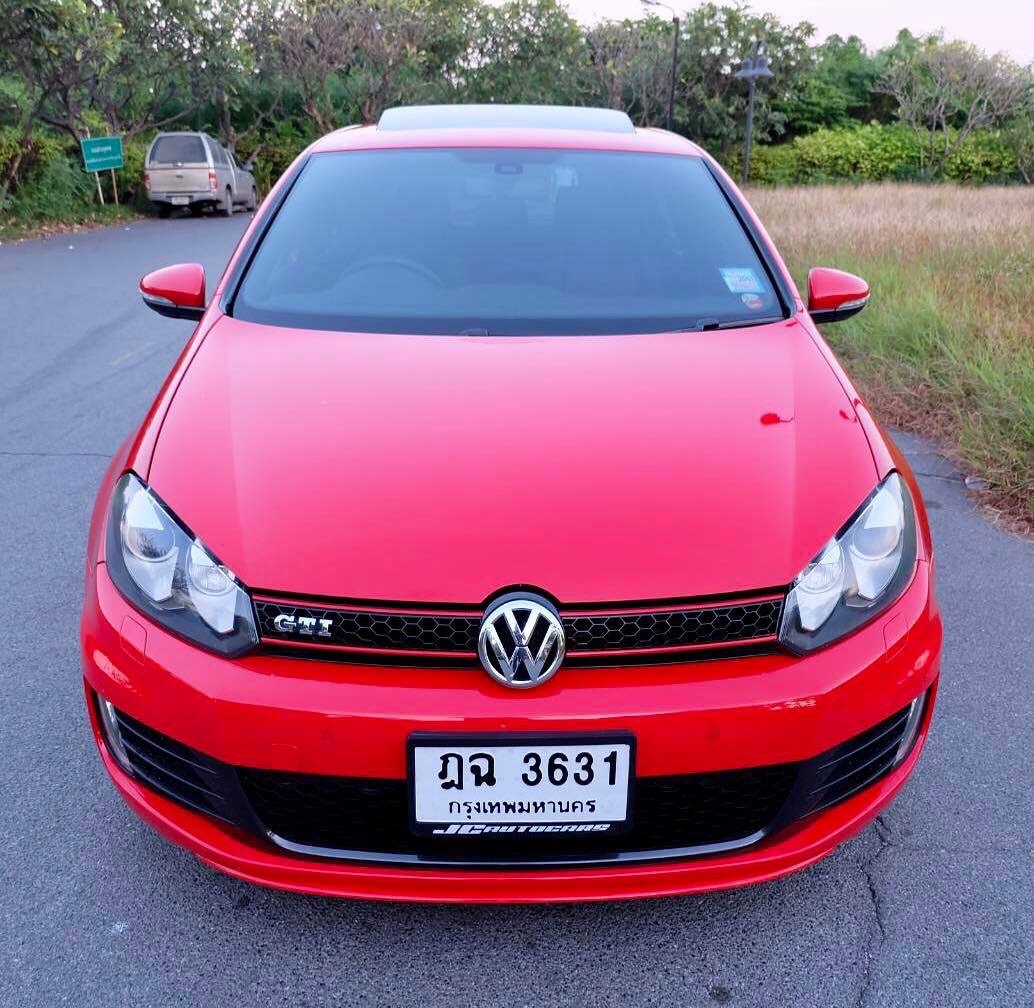 Volkswagen Golf MK6 ปี 2010 สีแดง