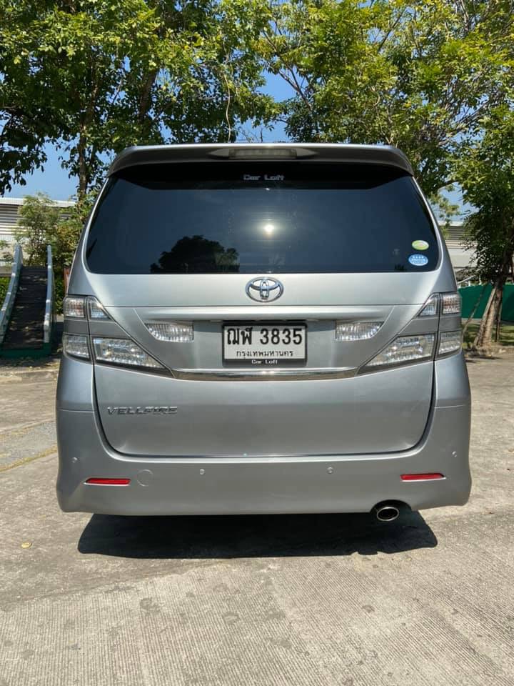 Toyota Vellfire ปี 2009 สีเทา