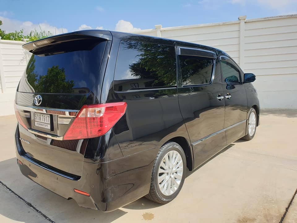 Toyota Alphard ปี 2008 สีดำ