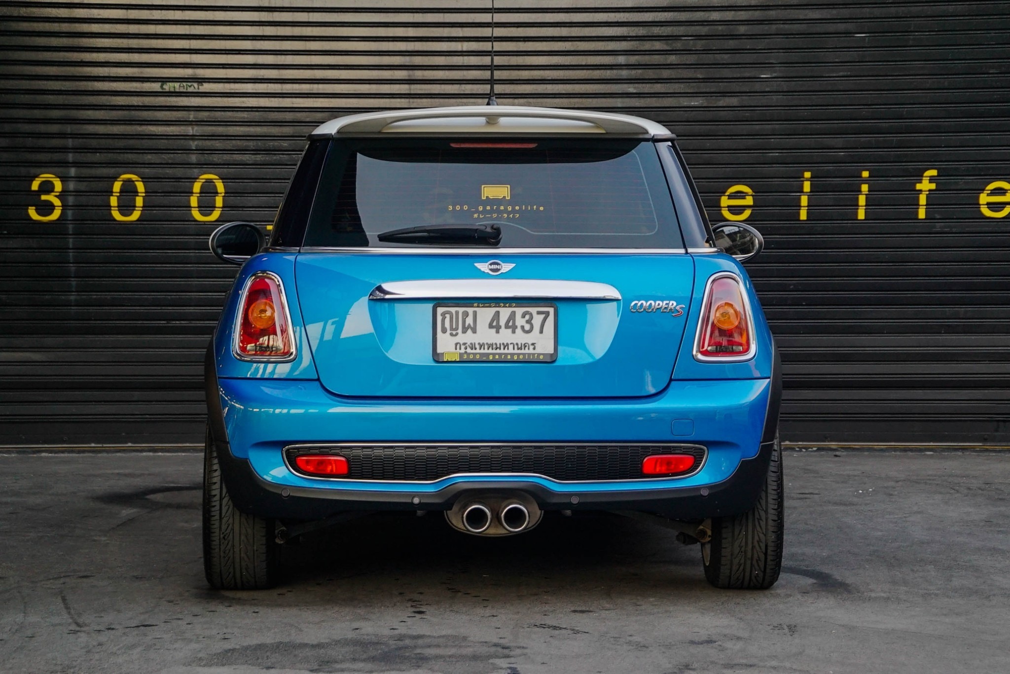 Mini Hatch (Cooper) Gen2 R56 ปี 2008 สีฟ้า