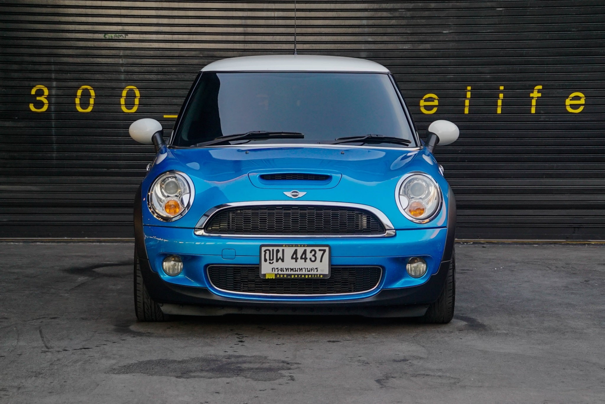 Mini Hatch (Cooper) Gen2 R56 ปี 2008 สีฟ้า