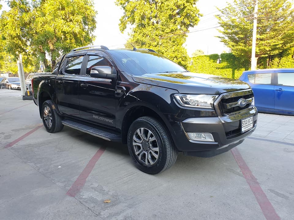 Ford Ranger Hi-Rider (4 ประตู) ปี 2016 สีดำ