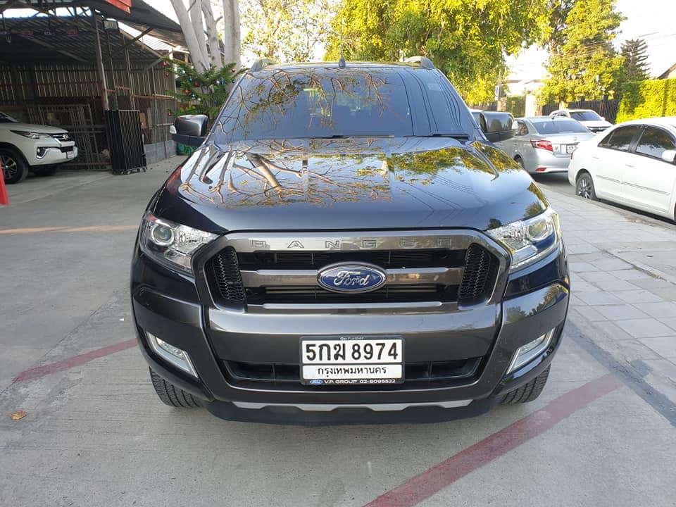 Ford Ranger Hi-Rider (4 ประตู) ปี 2016 สีดำ