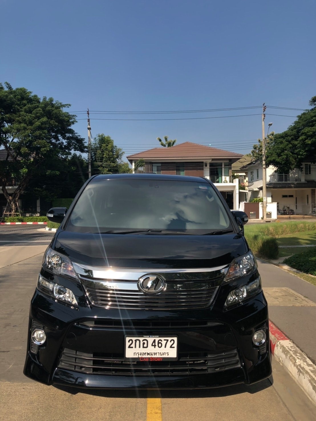 Toyota Vellfire ปี 2014 สีดำ