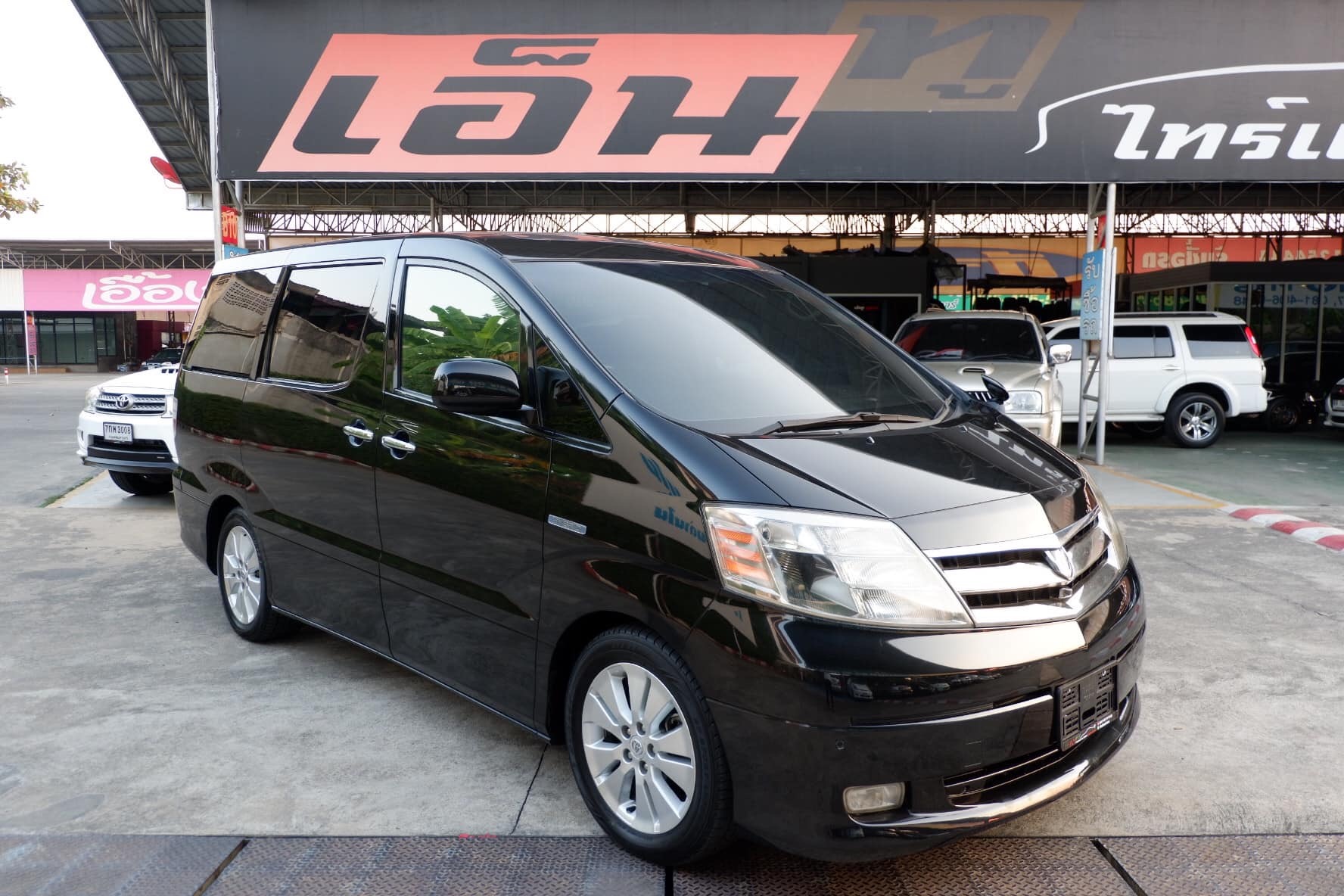 Toyota Alphard ปี 2007 สีดำ