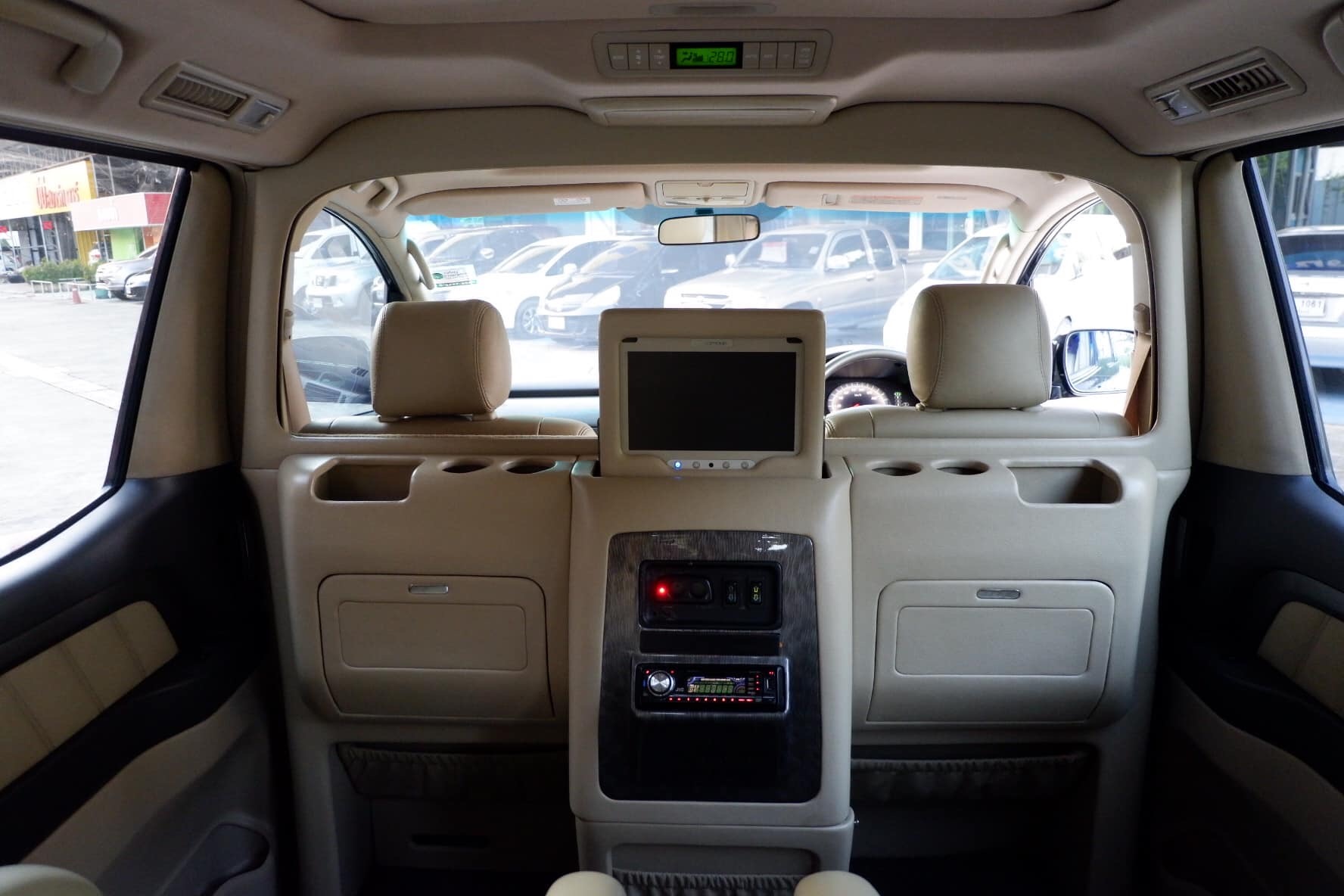 Toyota Alphard ปี 2007 สีดำ