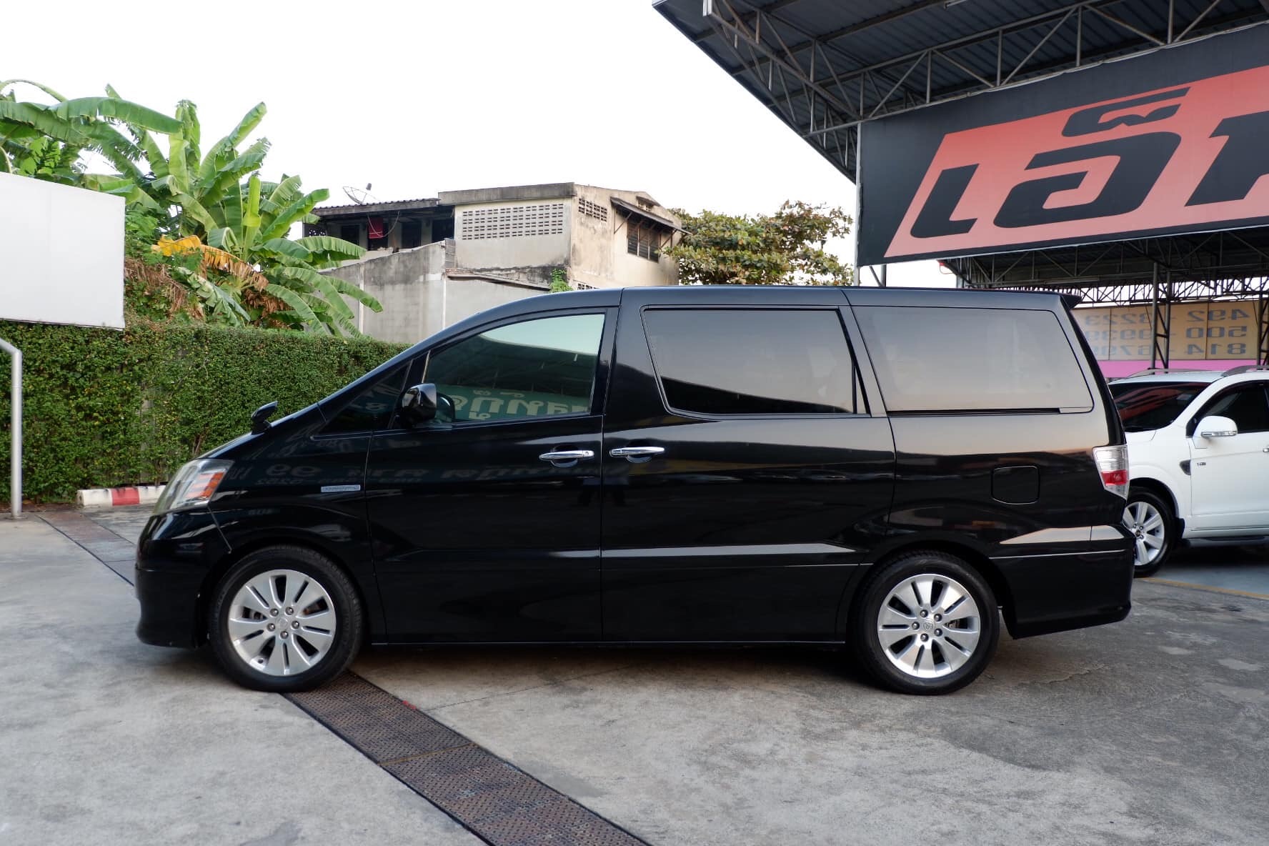 Toyota Alphard ปี 2007 สีดำ