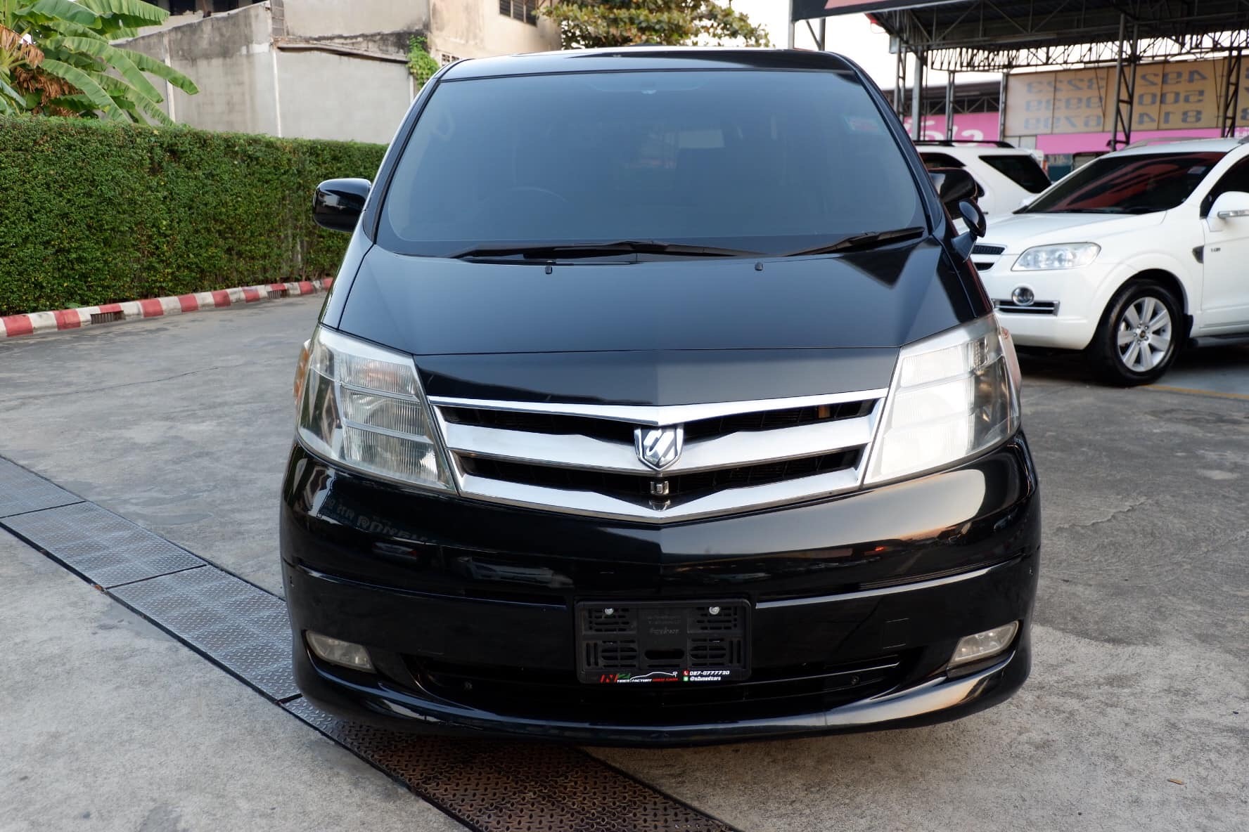 Toyota Alphard ปี 2007 สีดำ