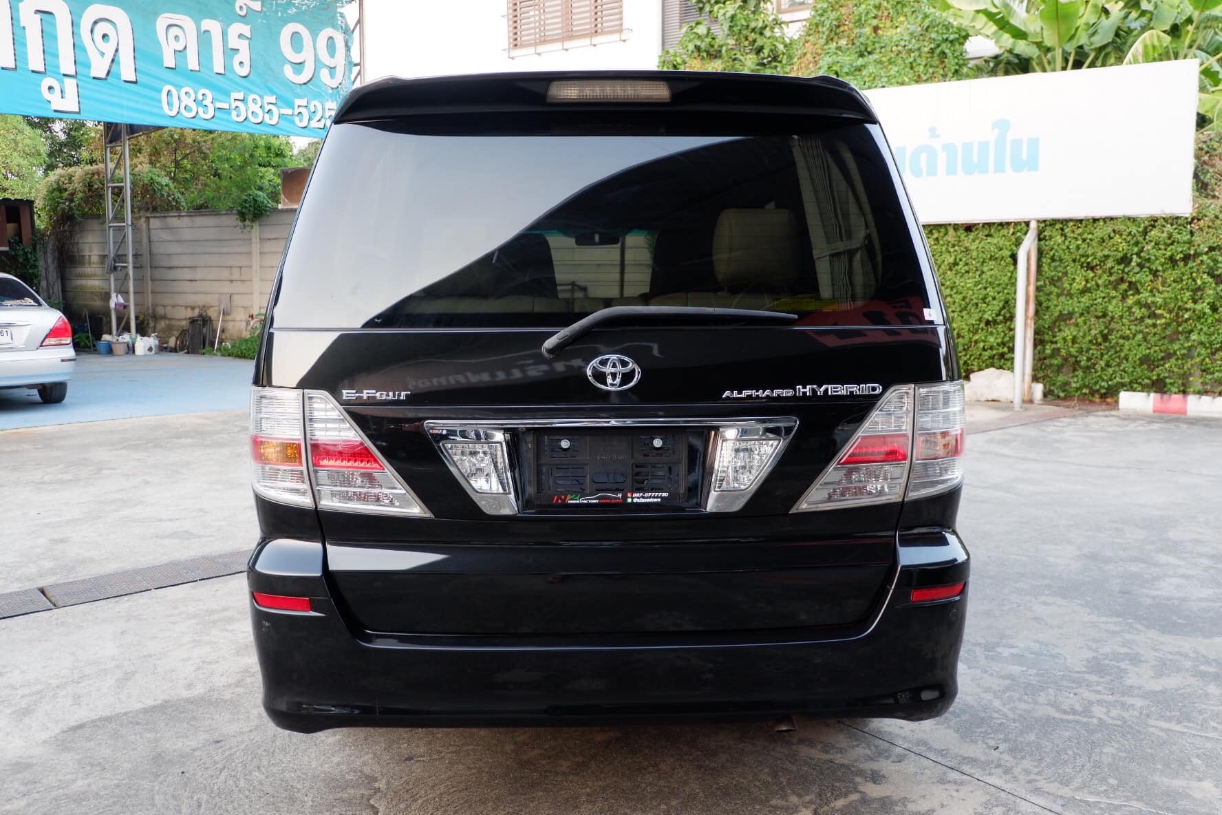 Toyota Alphard ปี 2007 สีดำ