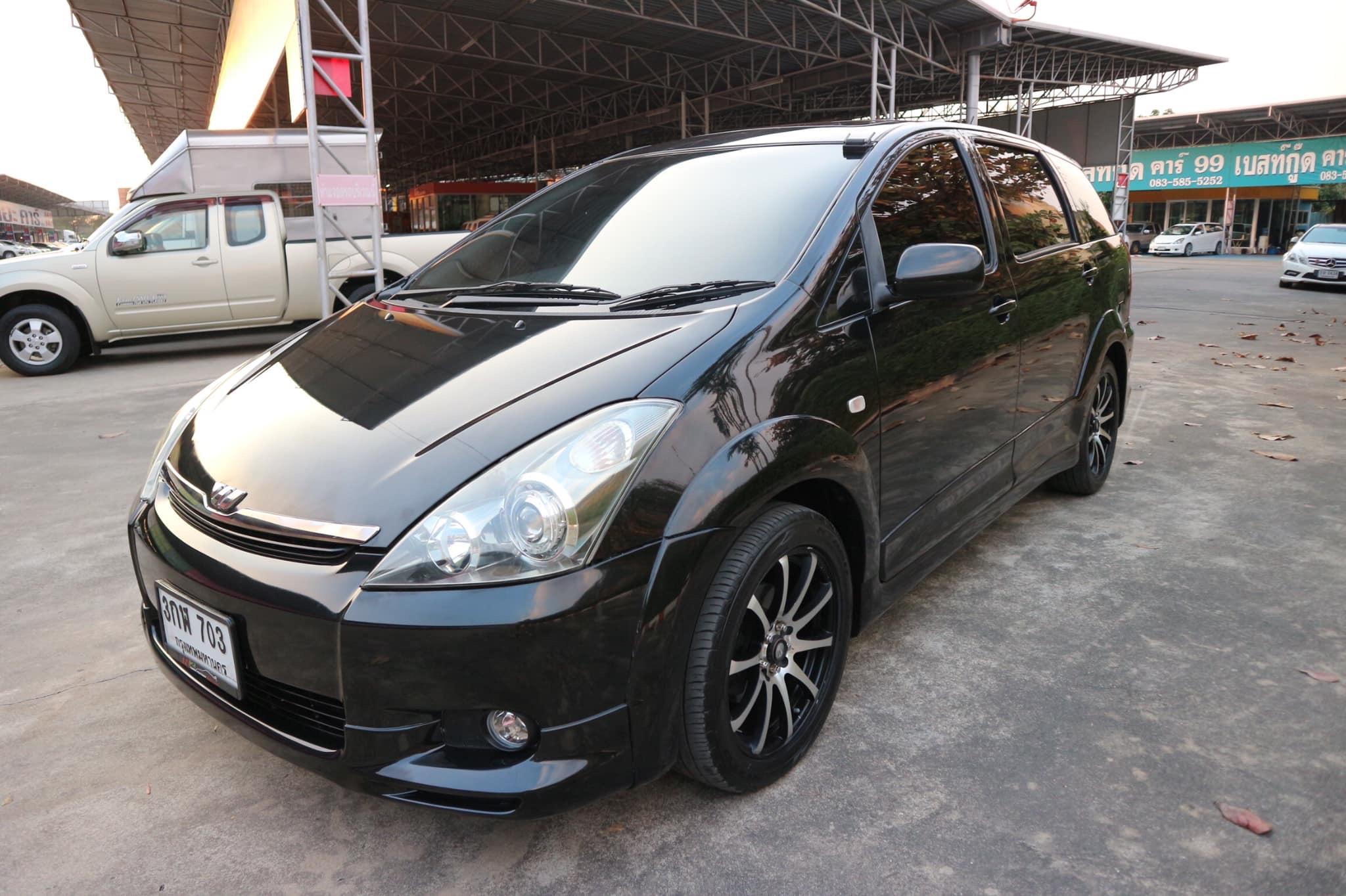 Toyota Wish ปี 2005 สีดำ