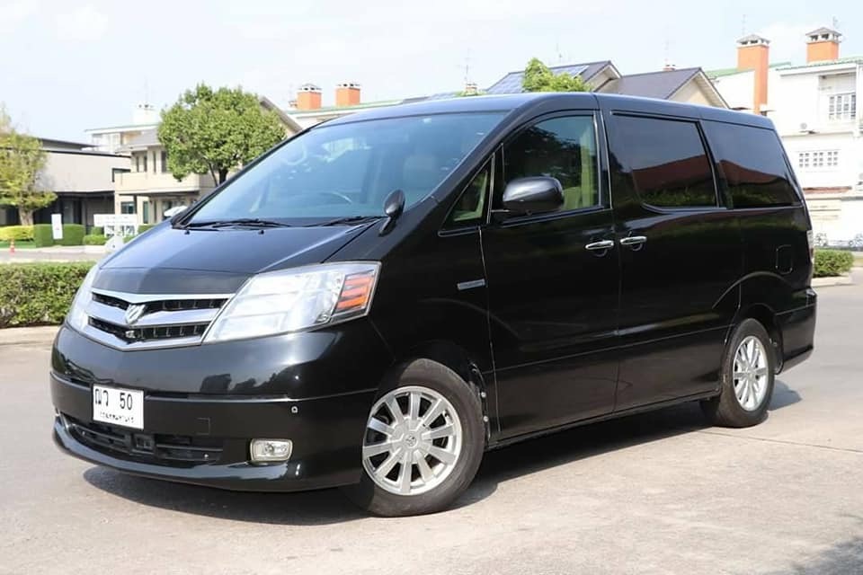 Toyota Alphard ปี 2006 สีดำ